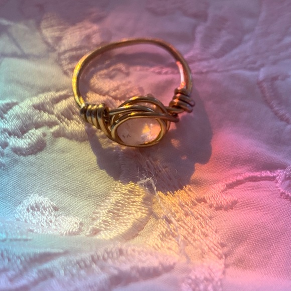 handmade crystal wire rings! - Picture 3 of 4